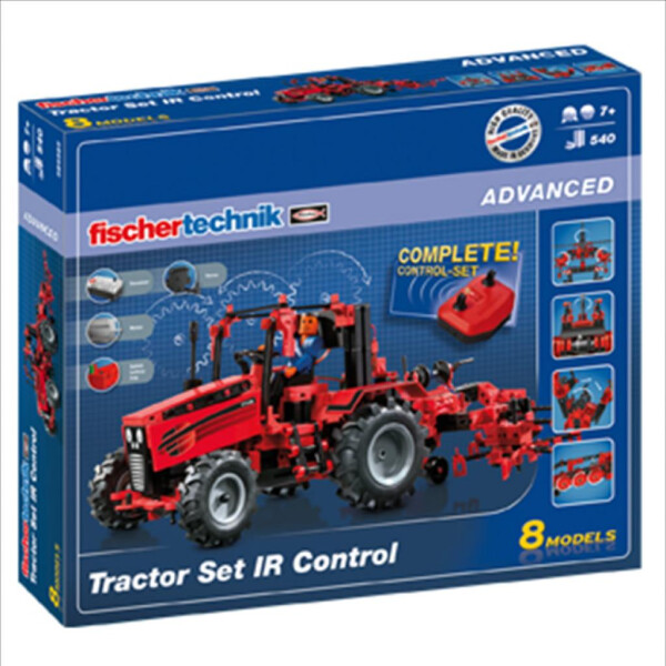 

Конструктор Fischertechnik Трактор с ДУ (FT-524325)