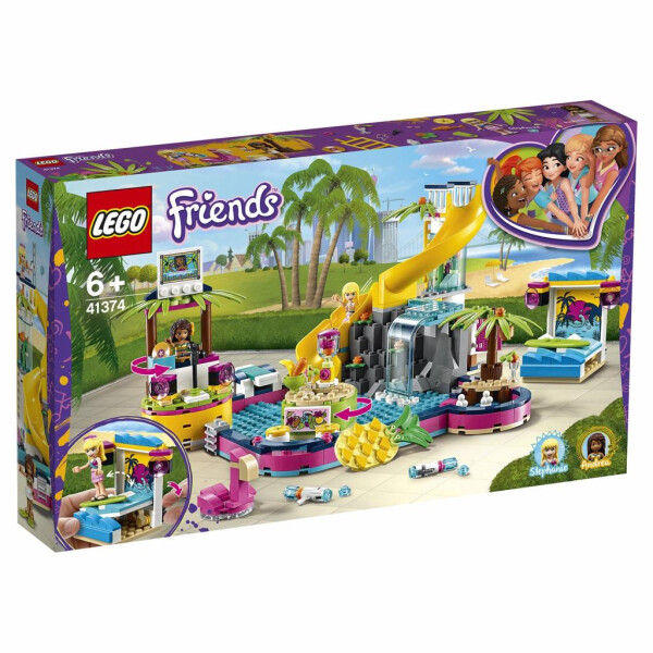 Конструктор LEGO Friends Андреа у бассейна 468 деталей (41374)