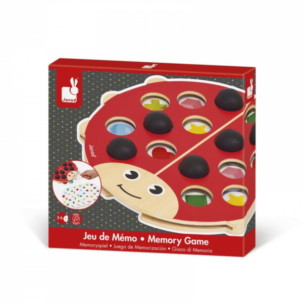 

Настольная игра Janod мемо Божья коровка (J08149)