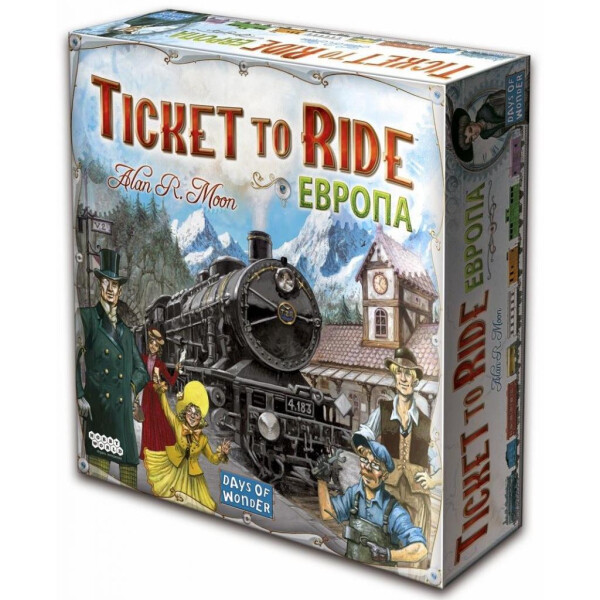 

Настольная игра Hobby World Ticket to Ride: Европа (3-е рус. изд.) (1032)