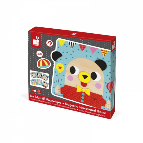 

Настольная игра Janod магнитная Животные (J08035)