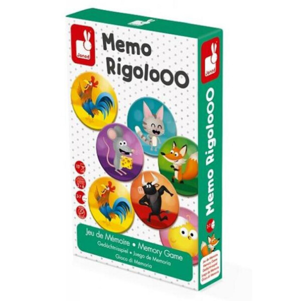 

Настольная игра Janod мемо Риголо (J02736)