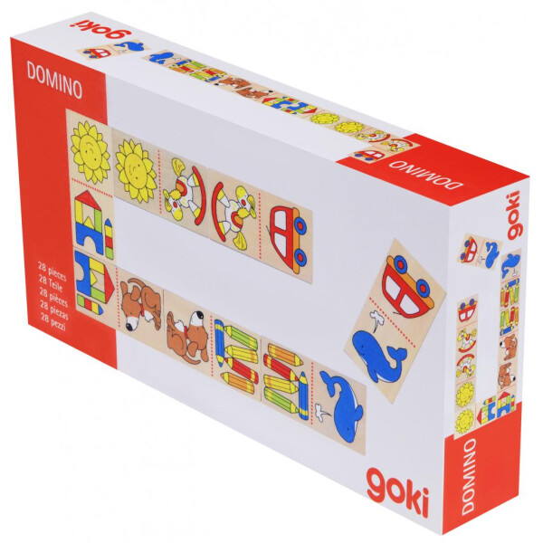 

Настольная игра Goki Мое первое домино (56696)