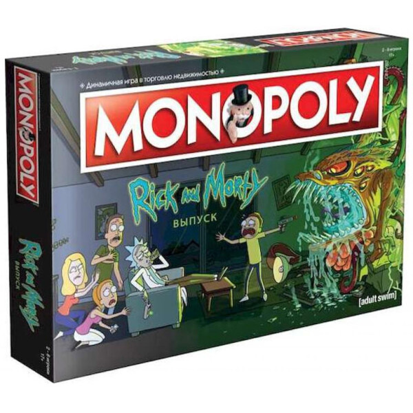 

Настольная игра Hobby World Монополия. Рик и Морти (503386)