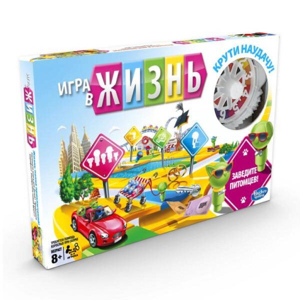 

Настольная игра Hasbro Игра в жизнь (E4304)