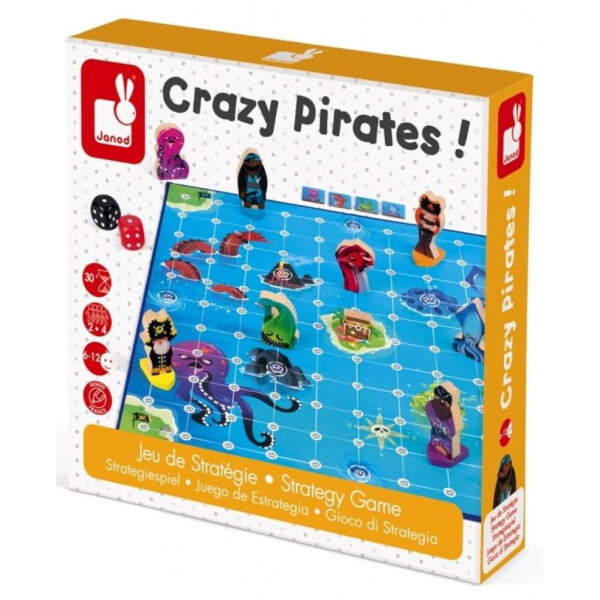 

Настольная игра Janod Сумасшедшие пираты (J02740)