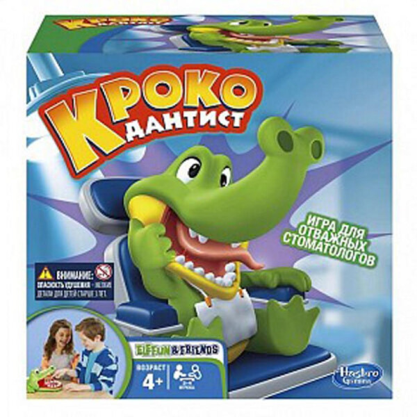 

Настольная игра Hasbro Крокодильчик Дантист (B0408)