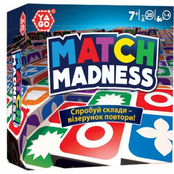 

Настольная игра YaGo MATCH MADNESS (MATCH-ML)