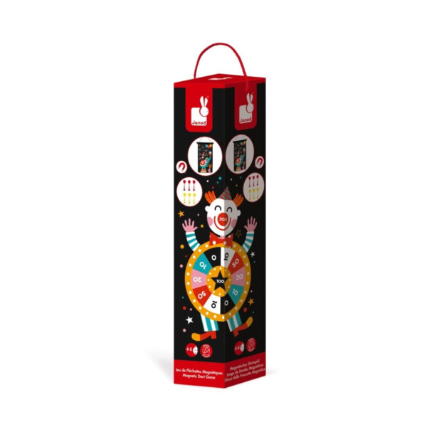 

Настольная игра Janod Магнитный дартс Цирк (J02074)