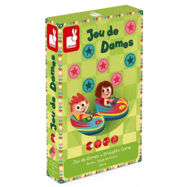 

Настольная игра Janod Шашки (J02746)