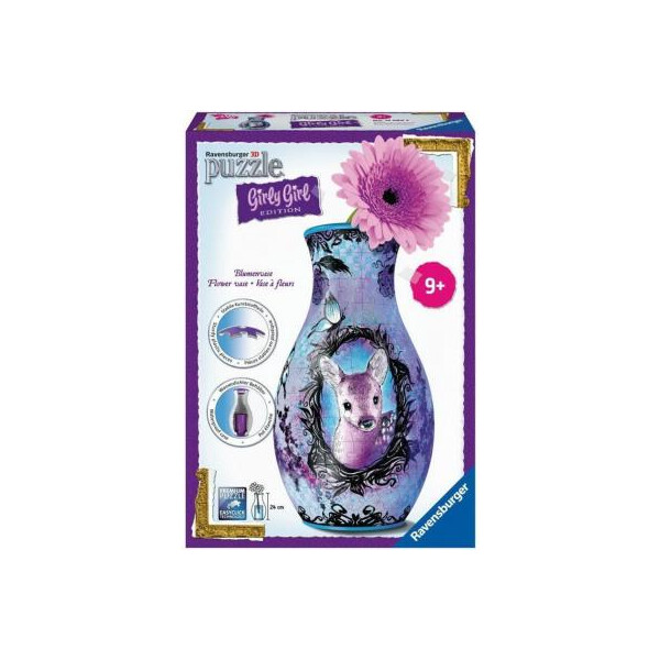 

Пазл Ravensburger 3D Girly Girl Ваза Животные 216 элементов (RSV-120802)
