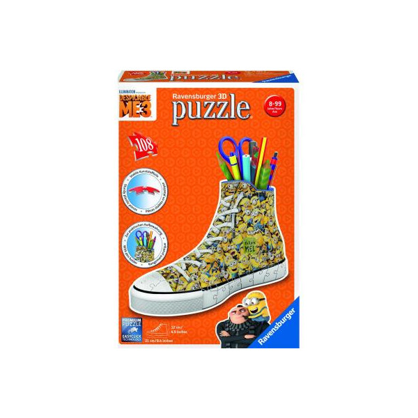 

Пазл Ravensburger 3D Girly Girl Подставка-кед для карандашей Гадкий я 3 108 эл (RSV-112623)