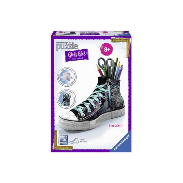 

Пазл Ravensburger 3D Girly Girl Подставка-кед для карандашей Животные 108 элем (RSV-120857)