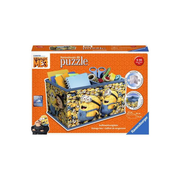

Пазл Ravensburger 3D Girly Girl Шкатулка Гадкий я 3 216 элементов (RSV-112609)