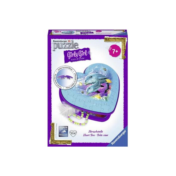 

Пазл Ravensburger 3D Girly Girl. Шкатулка Подводный мир 54 элемента (RSV-121182)