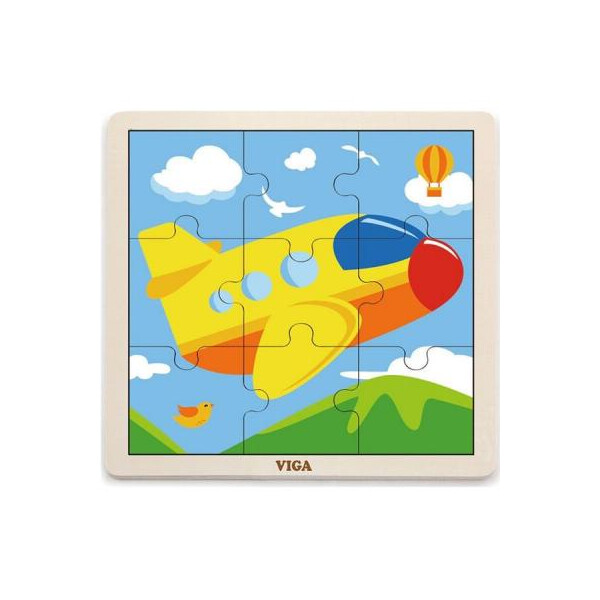 

Пазл Viga Toys Самолет (51447)