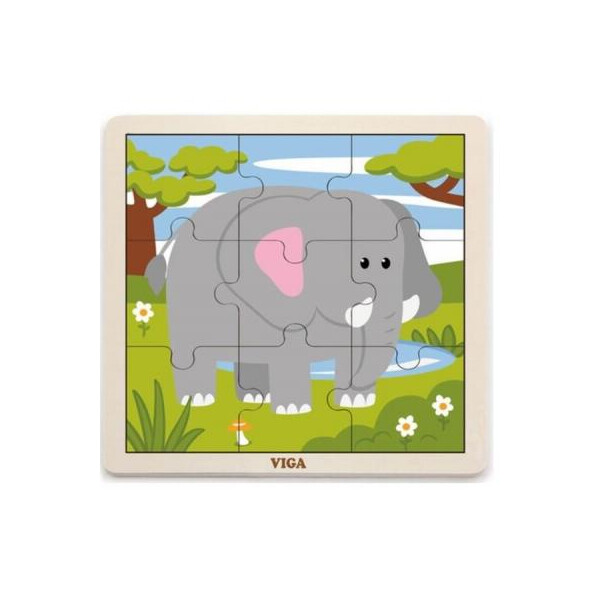 

Пазл Viga Toys Слон (51441)