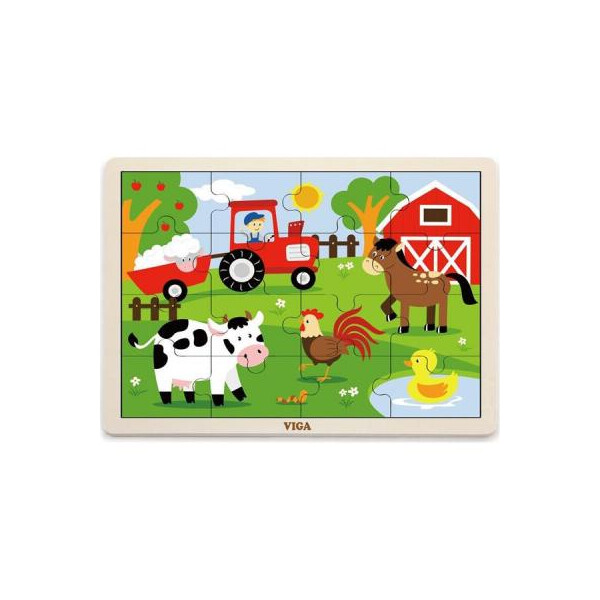 

Пазл Viga Toys Ферма (51448)