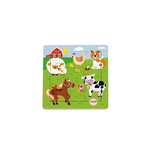 

Пазл Viga Toys Ферма (50837)
