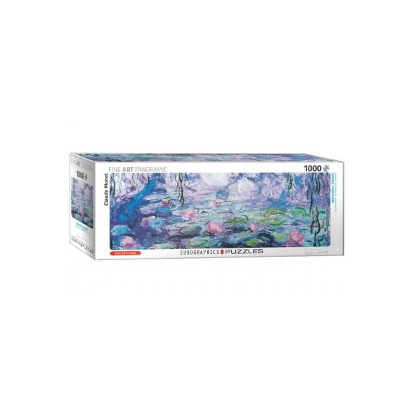 

Пазл EuroGraphics Водяные лилии (фрагмент). Клод Моне, 1000 эл. панорамный (6010-4366)
