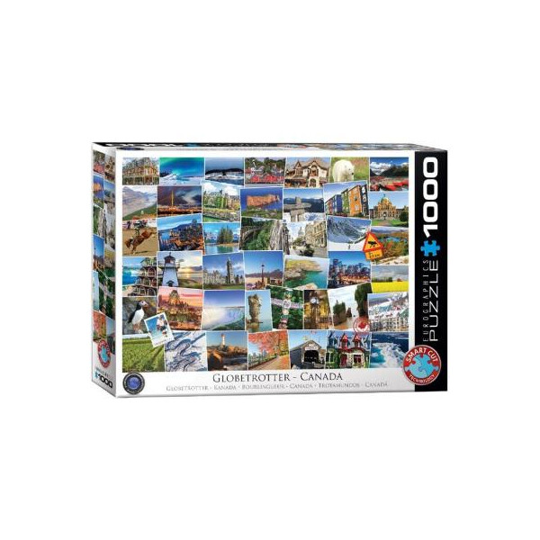 

Пазл EuroGraphics Дорогами Канады, 1000 элементов (6000-0780)