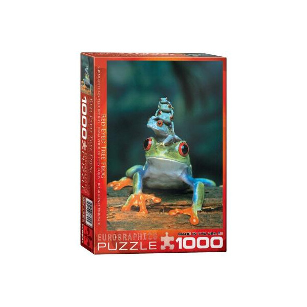 

Пазл EuroGraphics Красноглазая древесная лягушка, 1000 элементов (6000-3004)