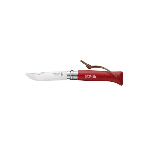 

Нож Opinel №8 Inox VRI Trekking красный (1705)