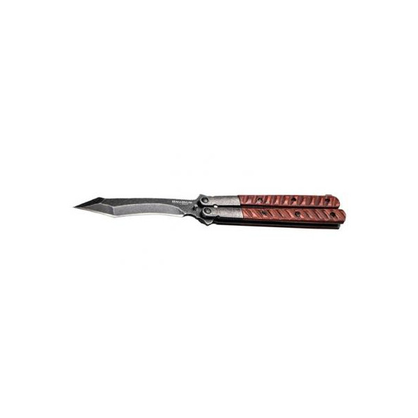 

Нож Boker Magnum Balisong Wood Tanto (06EX404)