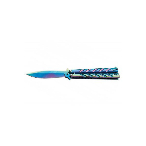 

Нож Boker Magnum Balisong Rainbow (06EX401)