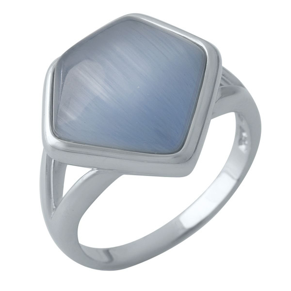 

Кольцо из серебра с кошачим глазом, размер 18.5 (1681069)