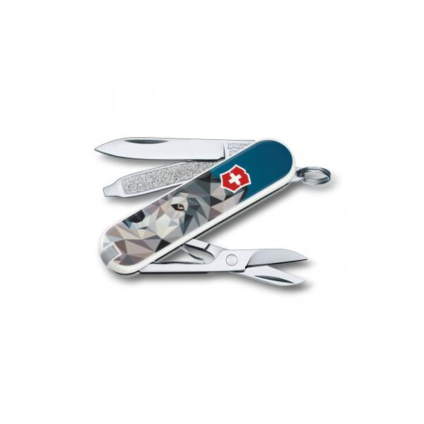 

Мультитул Victorinox Сlassic "The Wolf is coming home" (0.6223.L1704)