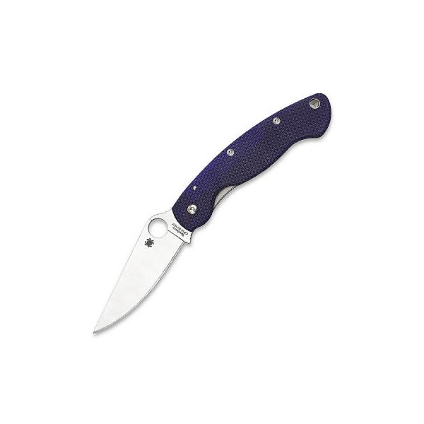 

Нож Spyderco Military, S110V, синий (C36GPDBL)