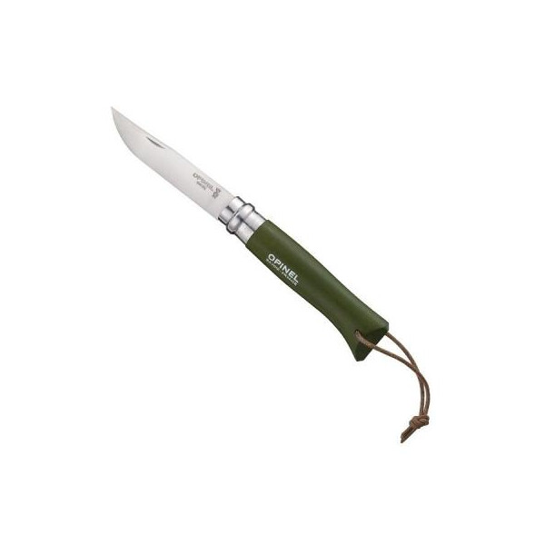

Нож Opinel №8 Inox VRI Trekking зеленый, без упаковки (001703)