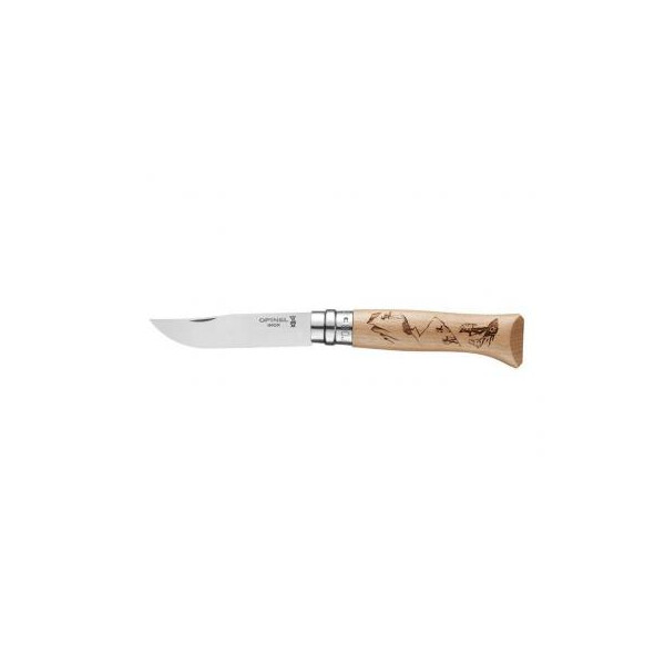 

Нож Opinel №8 Inox VRI "Hiking" (002186)