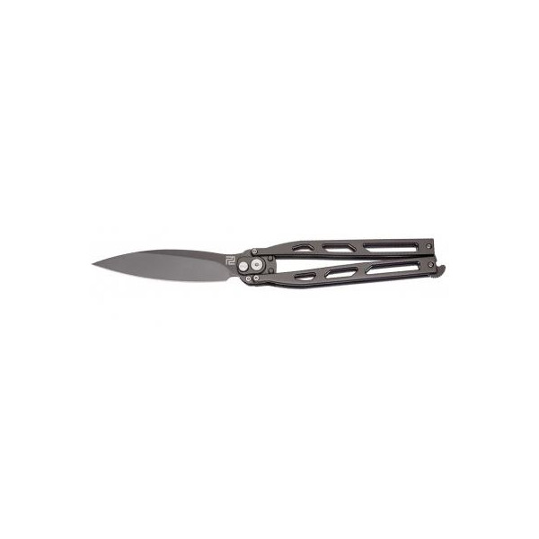 

Нож Artisan Kinetic Balisong Small, D2, Steel Black (1823PLS-BK)