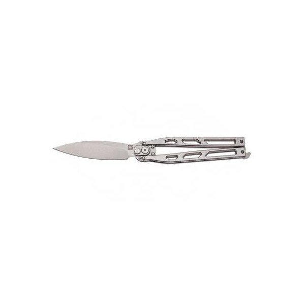 

Нож Artisan Kinetic Balisong Small, D2, Steel Silver (1823PLS-SW)