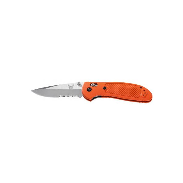 

Нож Benchmade "Pardue Griptilian" Plain + Serrator, Orange (551S-ORG)