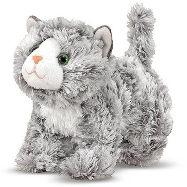 

Мягкая игрушка Melissa&Doug Мраморный котенок Рокси, 18 см (MD7541)