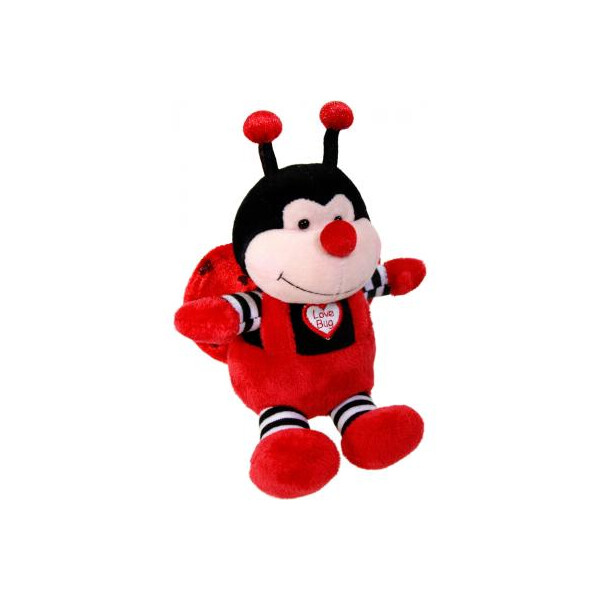 

Мягкая игрушка Aurora Божья коровка лежащая 17 см (40189A)
