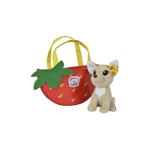 

Мягкая игрушка Simba Chi Chi Love Чихуахуа Фешн Фруктова мода Полуниця із сумочко (5893156)