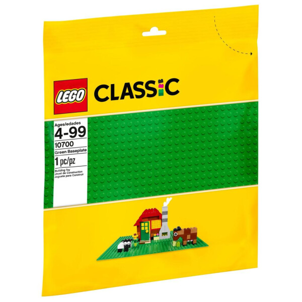 

Конструктор LEGO Classic Строительная пластина зеленого цвета (10700)