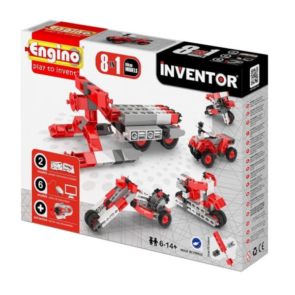 

Конструктор Engino Inventor 8 в 1 Мотоциклы (832)