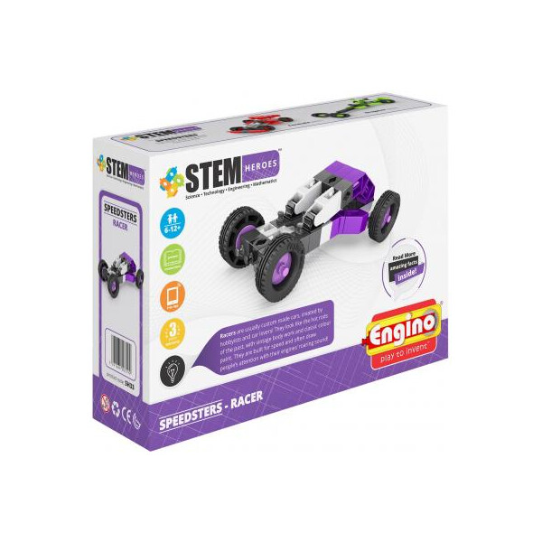 

Конструктор Engino Stem Heroes Спортивные автомобили: Гоночный (SH33)