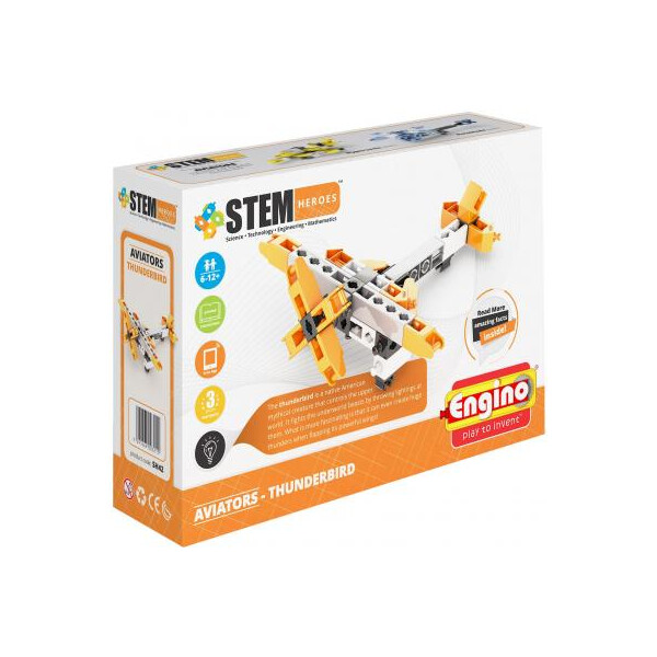 

Конструктор Engino Stem Heroes Авиация: Буревестник (SH42)