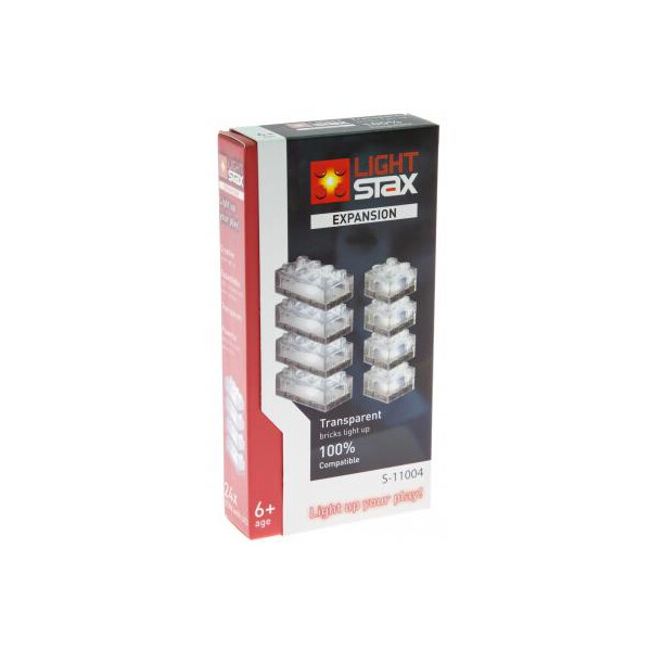 

Конструктор Light Stax с LED подсветкой Expansion Transparent (LS-S11004)