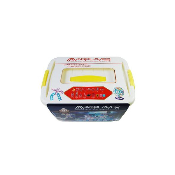 

Конструктор Magplayer магнитный набор бокс 237 эл (MPT2-237)
