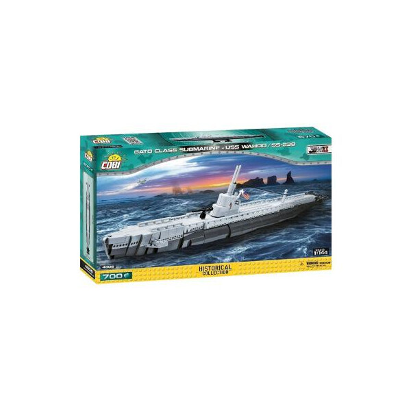 

Конструктор Cobi Подводная лодка Ваху (SS-238), 700 деталей (COBI-4806)