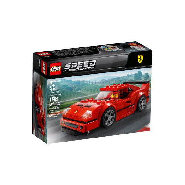 

Конструктор LEGO Speed Champions Автомобиль Ferrari F40 Competizione 198 дет. (75890)