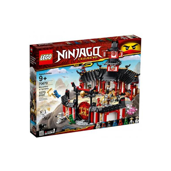 

Конструктор LEGO NINJAGO Монастырь Кружитцу 1070 деталей (70670)