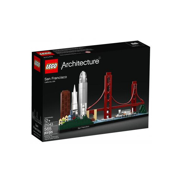 

Конструктор LEGO Architecture Сан-Франциско 565 деталей (21043)